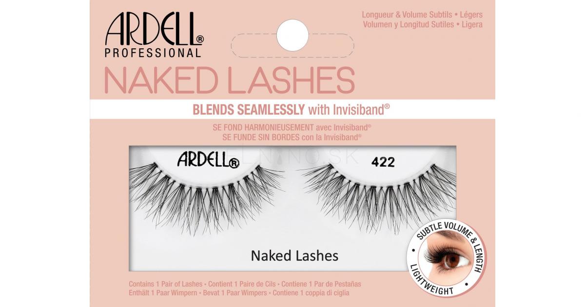 Ardell Naked Lashes Umel Mihalnice Pre Eny Ks Odtie Black