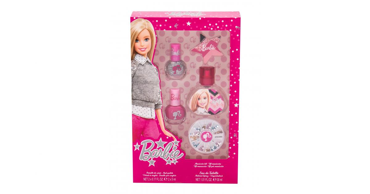 Barbie Barbie Darčeková kazeta toaletná voda 30 ml lak na nechty 2 x