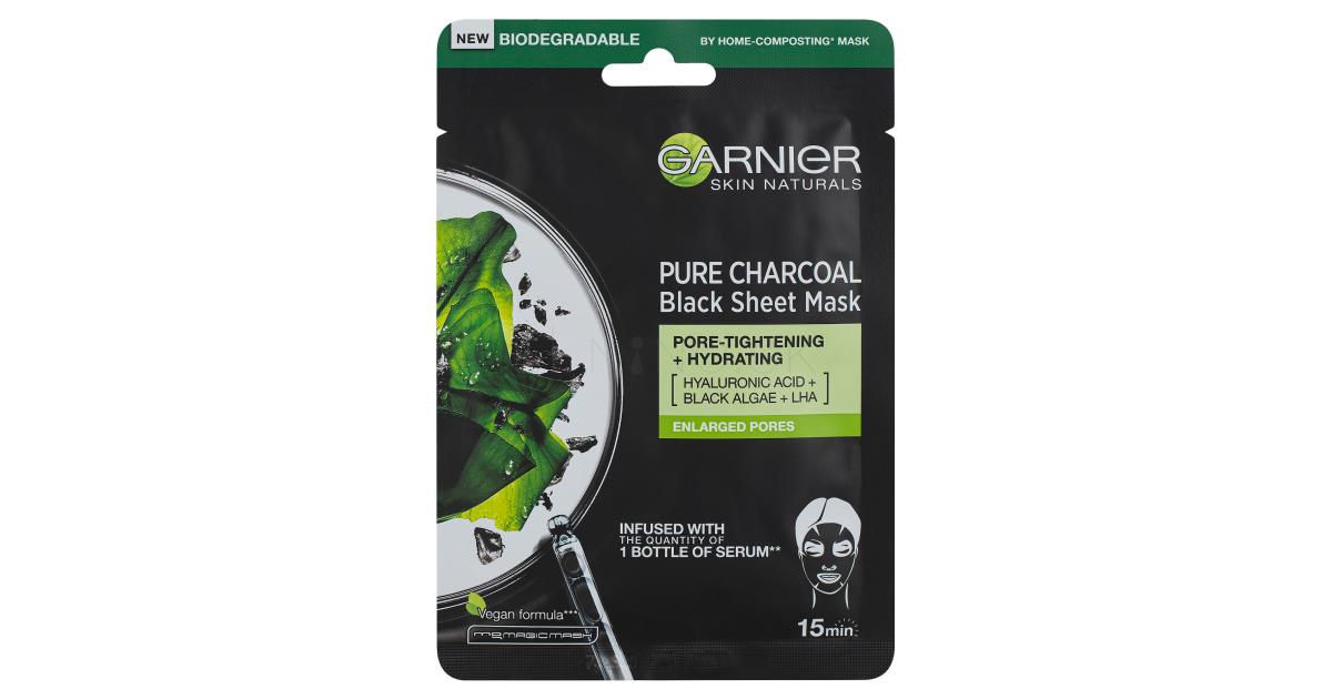 Garnier Skin Naturals Pure Charcoal Algae Ple Ov Masky Pre Eny