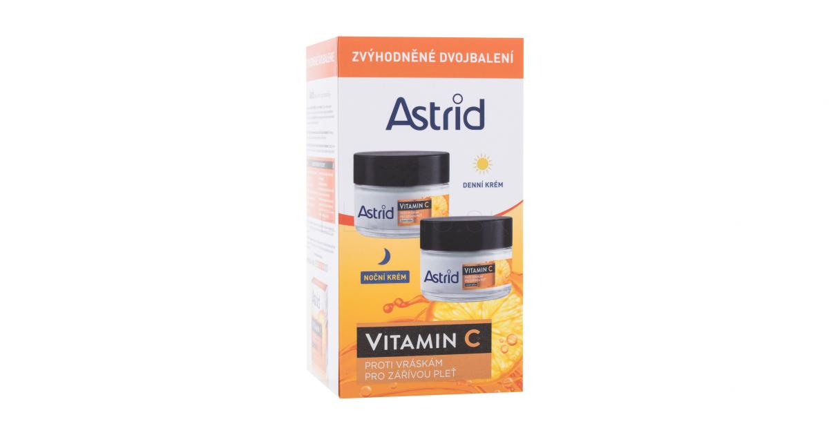 Astrid Vitamin C Duo Set Dar Ekov Kazeta Denn Ple Ov Kr M Vitamin C