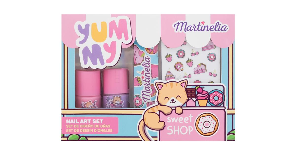 Martinelia Yummy Nail Art Set Dar Ekov Kazeta Pre Deti Lak Na Nechty