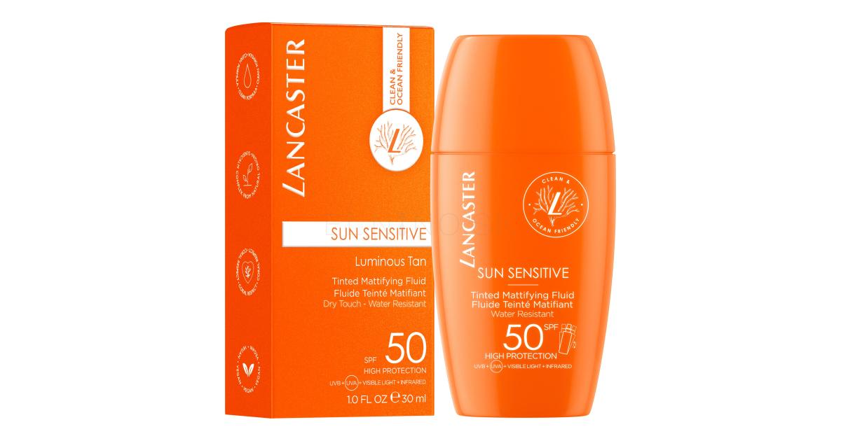 Lancaster Sun Sensitive Tinted Mattifying Fluid Opaľovacie prípravky na