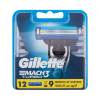 Gillette Mach3 Turbo Náhradné ostrie pre mužov 12 ks