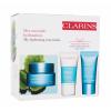 Clarins Hydra-Essentiel Darčeková kazeta denný pleťový krém Hydra-Essentiel 50 ml + pleťová maska SOS Hydra 15 ml + pleťový peeling Fresh Scrub 15 ml