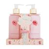 Baylis &amp; Harding Royale Garden Luxury Hand Care Set Darčeková kazeta telové mlieko Royale Garden Rose, Poppy &amp; Vanilla 300 ml + mydlo na ruky Royale Garden Rose, Poppy &amp; Vanilla 300 ml