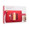 Clarins Total Eye Lift Routine Darčeková kazeta očný krém Total Eye Lift 15 ml + špirála Wonder Perfect Mascara 4D 3 ml 01 Perfect Black + odličovač tváre Total Cleansing Oil 50 ml + kozmetická taštička