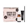 Makeup Revolution London Brow Dye Tint Kit Farba na obočie pre ženy Odtieň Brown Set