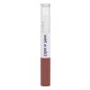 Wet n Wild MegaLast Lock &#039;N&#039; Shine Lip Color + Gloss Rúž pre ženy 4 ml Odtieň Lotus Petal