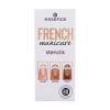 Essence French Manicure Stencils 01 Walk The Line Manikúra pre ženy Set