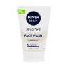 Nivea Men Sensitive Face Wash Čistiaci gél pre mužov 100 ml