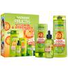 Garnier Fructis Vitamin &amp; Strength Darčeková kazeta šampón Fructis Vitamin &amp; Strength 400 ml + kondicionér Fructis Vitamin &amp; Strength 200 ml + sérum na vlasy Fructis Vitamin &amp; Strength 125 ml