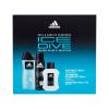 Adidas Ice Dive Darčeková kazeta toaletná voda 100 ml + dezodorant 150 ml + sprchovací gél 250 ml poškodená krabička