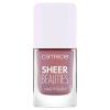 Catrice Sheer Beauties Nail Polish Lak na nechty pre ženy 10,5 ml Odtieň 080 To Be ContiNUDEd