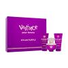 Versace Pour Femme Dylan Purple Darčeková kazeta parfumovaná voda 50 ml + sprchovací gél 50 ml + telové mlieko 50 ml