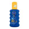 Nivea Sun Kids Protect &amp; Care Sun Spray 5 in 1 SPF30 Opaľovací prípravok na telo pre deti 200 ml