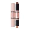 Makeup Revolution London Contour Double Ended Contour Stick Korektor pre ženy 4,3 g Odtieň Dark