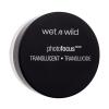 Wet n Wild Photo Focus Loose Setting Powder Púder pre ženy 20 g Odtieň Translucent