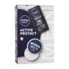 Nivea Men Active Protect Darčeková kazeta krém na tvár, telo a ruky Men Creme 75 ml + sprchovací gél Men Active Clean 250 ml