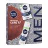 Nivea Men Sensitive Care Darčeková kazeta voda po holení Men Sensitive 100 ml + pena na holenie Men Sensitive 200 ml