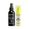 Set Fixátor make-upu NYX Professional Makeup Matte Finish + Podklad pod make-up NYX Professional Makeup Plump Right Back Plumping Serum + Primer