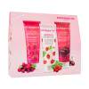 Dermacol Aroma Moment Be Delicious Darčeková kazeta sprchovací gél Wild Raspberry 250 ml + sprchovací gél Wild Strawberries 250 ml + sprchovací gél Black Cherry 250 ml