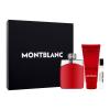 Montblanc Legend Red SET1 Darčeková kazeta parfumovaná voda 100 ml + parfumovaná voda 7,5 ml + sprchovací gél 100 ml