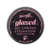 Barry M Glazed Gel Chrome Eyeshadow Očný tieň pre ženy 3,5 g Odtieň So Persuasive