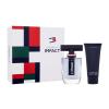 Tommy Hilfiger Impact SET1 Darčeková kazeta toaletná voda 100 ml + sprchovací gél 100 ml + toaletná voda 4 ml