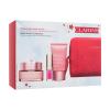 Clarins Multi-Active Collection Darčeková kazeta denný pleťový krém Multi-Active Day Cream 50 ml+ nočný pleťový krém Multi-Active Nuit Cream 15 ml + lesk na pery Lip Comfort Oil 1,4 ml 04 Pitaya + pleťové sérum Double Serum 0,9 ml + kozmetická taštička