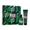 Dsquared2 Green Wood Darčeková kazeta toaletná voda 100 ml + sprchovací gél 150 ml