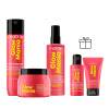 Set Šampón Matrix Glow Mania Shampoo + Maska na vlasy Matrix Glow Mania Glazing Queen Mask + Bezoplachová starostlivosť Matrix Glow Mania Glow Gatekeeper Leave-In Conditioner + Šampón Matrix Glow Mania Shampoo + Kondicionér Matrix Glow Mania Conditioner