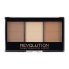 Makeup Revolution London Ultra Sculpt &amp; Contour Kit Kontúrovacia paletky pre ženy 11 g Odtieň C04 Ultra Light/Medium