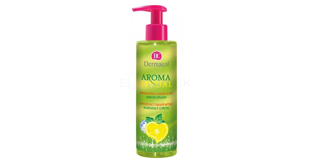 Dermacol Aroma Ritual Lemon Splash Tekuté Mydlo Pre ženy 250 Ml Elnino Sk