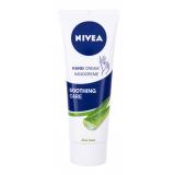 Nivea Hand Care Soothing Aloe Vera & Jojoba Oil Krém na ruky pre ženy 75 ml