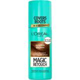 L'Oréal Paris Magic Retouch Instant Root Concealer Spray Farba na vlasy pre ženy 75 ml Odtieň Golden Brown