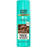 L'Oréal Paris Magic Retouch Instant Root Concealer Spray Farba na vlasy pre ženy 75 ml Odtieň Brown