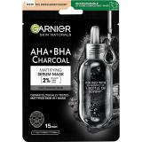 Garnier Skin Naturals AHA + BHA Charcoal Mattifying Serum Mask Pleťová maska pre ženy 1 ks