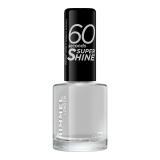 Rimmel London 60 Seconds Super Shine Lak na nechty pre ženy 8 ml Odtieň 740 Clear