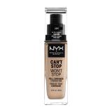 NYX Professional Makeup Can't Stop Won't Stop Make-up pre ženy 30 ml Odtieň 05 Light