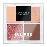 Gabriella Salvete Over The Moon Eyeshadow Palette Očný tieň pre ženy 4 g Odtieň Eclipse