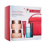 Clarins Extra-Firming Collection Darčeková kazeta denný pleťový krém Extra-Firming Jour 50 ml + nočný pleťový krém Extra-Firming Nuit 50 ml + očný krém Total Eye Lift 7 ml + odličovač očí Instant Eye Make-Up Remover 30 ml + špirála Wonder Perfect Mascara 4D 3 ml 01 Perfect Black + pleťové sérum Doub