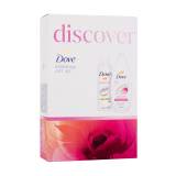 Dove Discover Gift Set Darčeková kazeta sprchovací gél Petal Soft 250 ml + antiperspirant Powder Soft 48H 150 ml