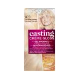 L'Oréal Paris Casting Creme Gloss Glossy Princess Farba na vlasy pre ženy 48 ml Odtieň 1021 Coconut Baby