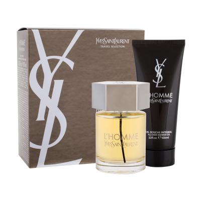 Yves Saint Laurent L´Homme Darčeková kazeta toaletná voda 100 ml + sprchovací gél 100 ml