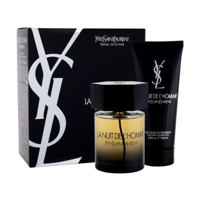 Yves Saint Laurent La Nuit De L´Homme Darčeková kazeta toaletná voda 100 ml + sprchovací gél 100 ml