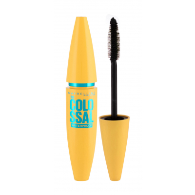 Maybelline The Colossal Waterproof Špirála pre ženy 10 ml Odtieň Black