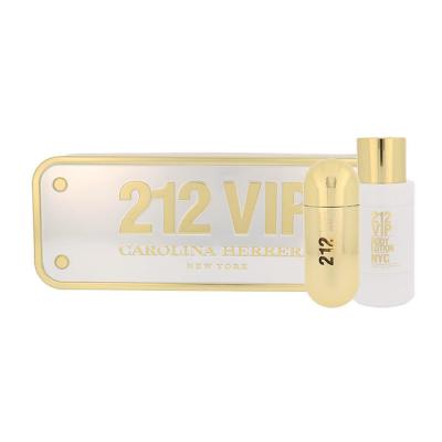 Carolina Herrera 212 VIP Darčeková kazeta parfumovaná voda 80 ml + telové mlieko 200 ml