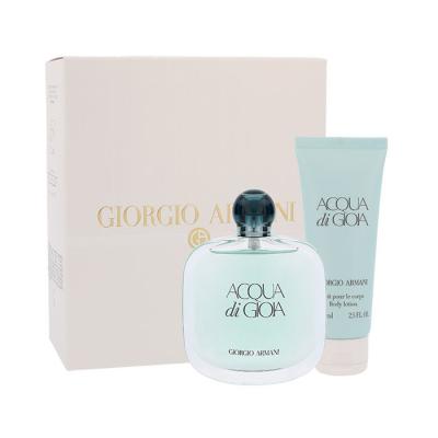 Giorgio Armani Acqua di Gioia Darčeková kazeta parfumovaná voda 100 ml + telové mlieko 75 ml