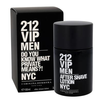 Carolina Herrera 212 VIP Men Voda po holení pre mužov 100 ml