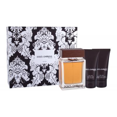 Dolce&Gabbana The One Darčeková kazeta toaletná voda 100 ml + balzam po holení 50 ml + sprchovací gél 50 ml